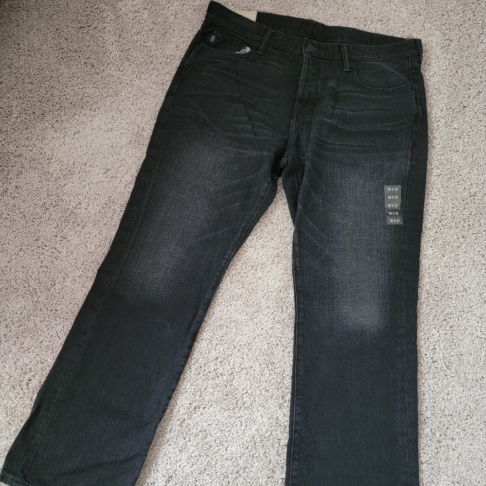 Men's Abercrombie Bootcut Jeans 36x32 NWT